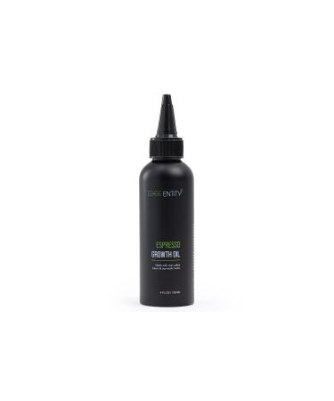 Edge Entity Espresso Growth Oil for Hair Growth- w/Vitamin C & Strengthening Avocado Oil  Coffee Hair Growth Oil for thinning hair  Treatment for Dry Itchy Scalp  Kinky  Curly  Coily  4A  4B-4C hair types  for All Hair T...