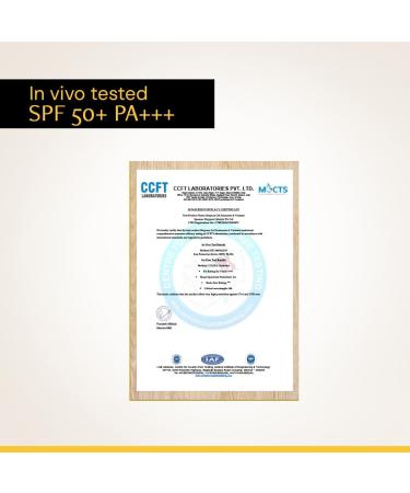 Deconstruct Face Gel Sunscreen In - Vivo Tested SPF 50 + and PA+++ | For oily combination & normal skin | Matte Lightweight & Airy Non-greasy | For Men & Women - 50g - Buy Online on GoSupps.com