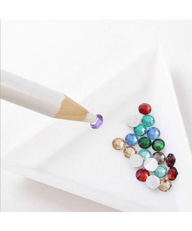20 Piece White Wax Pen Rhinestone Picker for Nail Art & Manicure - Gem & Bead Picking Tool - Buy Online on GoSupps.com