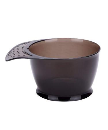 Tubayia Hairdresser Dyeing Bowl Mixing Bowls Salon Hair Dye Bowl for Hairdressing Salon (Gray)