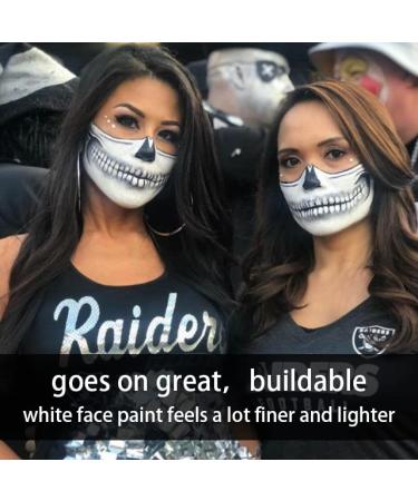 Highly Pigmented Non-Toxic Face & Body Color Stick - Perfect for Halloween Cosplay & SFX Makeup (White) - Buy Online on GoSupps.com