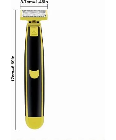 Buy Full Body Wet & Dry Electric Shaver for Men | Waterproof Body Hair Trimmer | Rechargeable Rotary Facial Shaver - International Shipping Available - Buy Online on GoSupps.com
