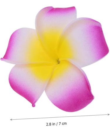 DOITOOL Girl Bows for Hair Hawaiian Barrettes Foam Hair Clips Girl Hair Clips Flower Hairpin Hair Accessory for Girls Floral Hair Accessories Hair Clips for Girls Summer Headgear - Buy Online on GoSupps.com