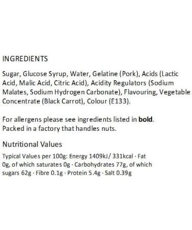 Fizzy Bubblegum Bottles Sweets Gift Jar - Buy Online on GoSupps.com