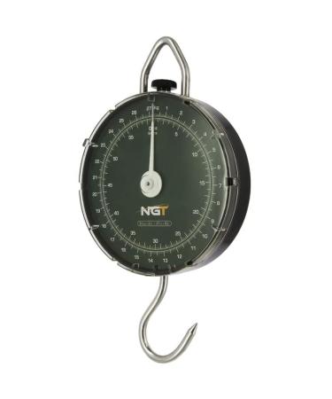 NGT Specimen Scales up to 27kg / 60lb round analogue fishing scales