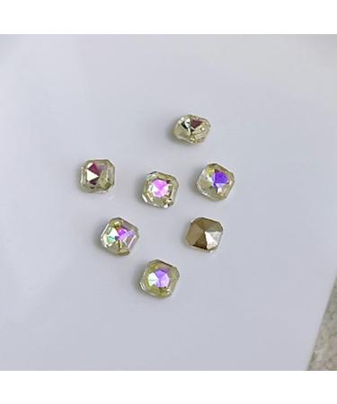 FEIlei 10x Water Droplet Nail Charms Pointed Back Nail Art Charm Heart Nail Rhinestones - Buy Online on GoSupps.com