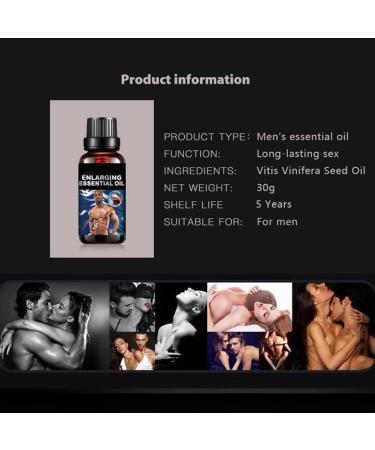 ROPALIA Men’s Massage Oil - Essential Sensual Oil for Enhanced Performance & Growth | Delay & Boost Strength | International Shipping Available - Buy Online on GoSupps.com