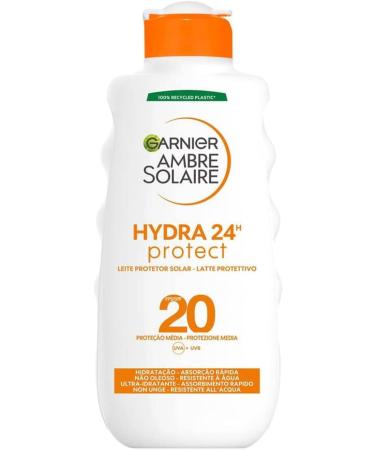  Garnier Garnier Ambre Solaire Ideal Bronze Tanning Body Oil 150ml After Sun Moisturizer with Aloe Vera 200ml and Protective Body Lotion SPF 20 200ml - Buy Online on GoSupps.com