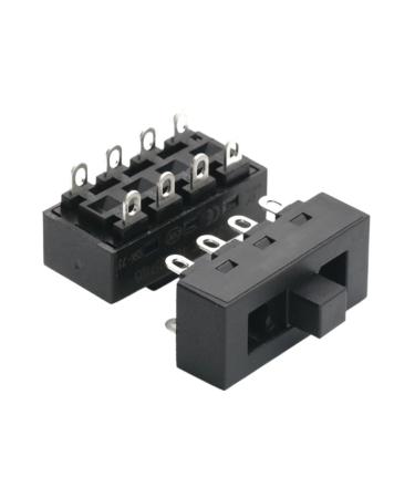 10 Pieces 12A 250V 3-Position 8-pin Toggle Sliding DIP Switch LQ-103H Hair Dryer hot and Cold air JJ-15 FH6218/20/21/31