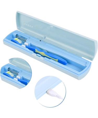 Portable Toothbrush Sterilizer & Organizer | USB Disinfectant for Travel & Work - Buy Online on GoSupps.com