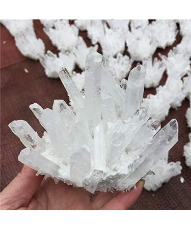 FAIRYT Natural Rock Quartz Clear Specimen - Home Decoration Gemstone & Headwear for Unique Style - Buy Online on GoSupps.com