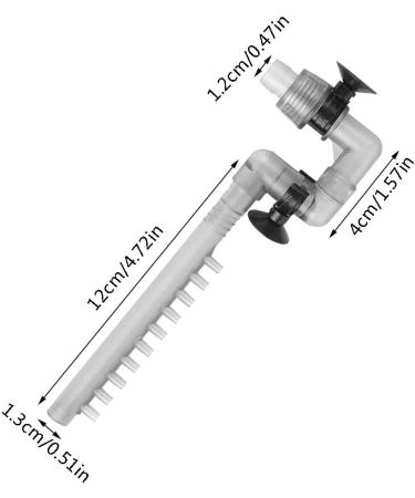 MIOYOOW Aquarium Filter Tube - High-Quality Inlet & Outlet Pipe for HW-603B/602B | 12mm Canister Accessories - Enhance Water Filtration - Buy Online on GoSupps.com