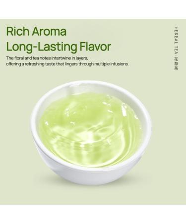 HQMZ Premium Jasmine Tea 100g 353oz Strong Aroma Spring Green Tea Tender Buds Long Lasting Floral Scent - Buy Online on GoSupps.com