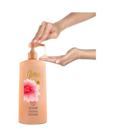 Caress Daily Silk Body Wash 25.4 oz with Pump - Pack of 2 - 50.8 Fl Oz Total - Buy Online on GoSupps.com