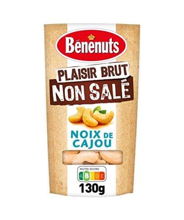 BENENUTS - Raw Pleasure Unsalted Cashew Nuts 130G - Pack of 2 - best offer