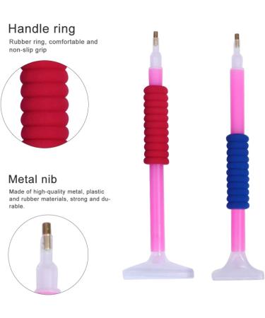 Exceart 8-Piece Curved Diamond Painting Pencil Set - Premium Tools for Diamond Embroidery & Drawing - Buy Online on GoSupps.com