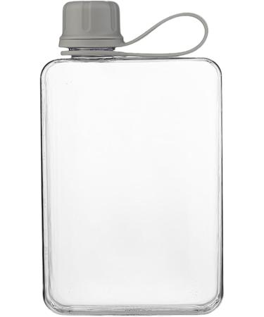 Bouteille D'eau Plate Bouteille D'eau Carr e | Bouteilles D'eau M mo Carr es De 500 Ml - Bouteille D'eau D' t Anti-fuite Bouteille Froide Fine Bouteille D'eau De Sport Pour La Randonn e L'escalad Gray - Buy Online on GoSupps.com