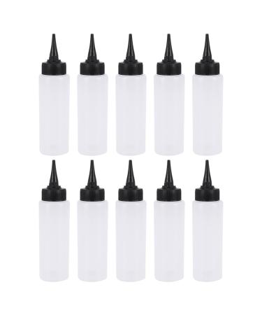 panjin 10X 150Ml Salon Hair Color Measuring Applicator Bottle Scale Hairdressing Tool