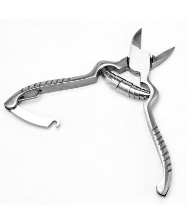 PSGS Manicure Reusable Silver Home Nail Clipper Dead Skin Salon Pedicure Stainless Steel Sharped Non-Slip Heavy Duty Professional
