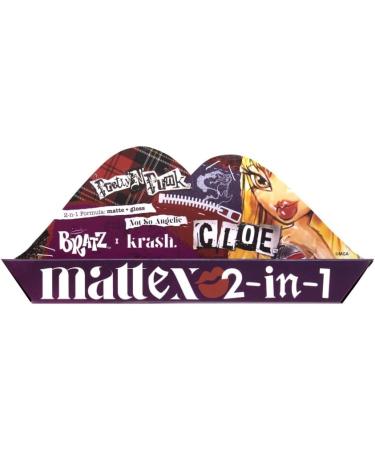  KRASH KOSMETICS Bratz x Krash Kosmetics Mattex 2-in-1 Not So Angellic Matte and Gloss Lipstick Vegan Cruelty-Free - Buy Online on GoSupps.com