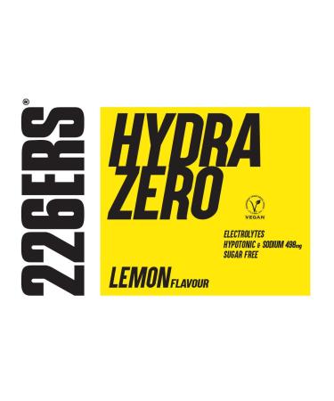226ERS Hydrazero Drink - Electrolyte Sports Drink for Hydration | Lemon Flavor | 225g Pack | International Shipping - Buy Online on GoSupps.com