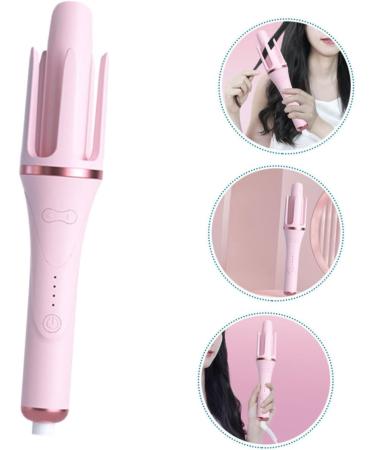 Beavorty Fully Automatic Hair Curling Iron Hair Curler Hair Rollers Nylon Pink 32.50X5.50X5.50CM Pink - Buy Online on GoSupps.com