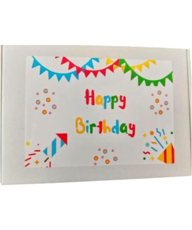Happy Birthday Retro sweet Gift Box(20 Pieces Classic Retro TRaditional Sweet) | Great Letterbox Gift Hamper | Sweets Gift Box For Kids/Him/Her - Buy Online on GoSupps.com