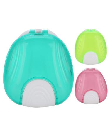 Portable Large Orthodontic Retainer Case - Secure Snap Lock, Blue - Buy Online on GoSupps.com