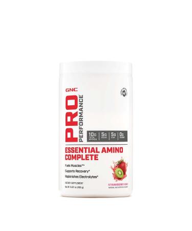 GNC Pro Performance Essential Amino Complete, Strawberry Kiwi, 15.87 oz, Supports Muscle Recovery