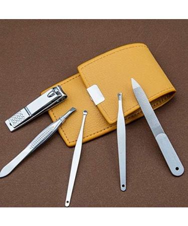 Nail Clippers Set Manicure Nail Clippers Set Manicure Nail Clippers Pedicure Set Portable Travel Stainless Steel Nail Cutter Tool Manicure Set (Color : Black) - Buy Online on GoSupps.com