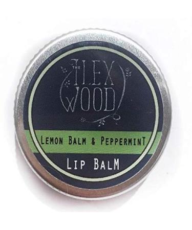 The Ilex Wood - Lemon Balm and Peppermint Lip Balm - All natural coldsore prevention palm oil free cruelty free plastic free moisturising lip balm handcrafted in the UK - 10ml - Buy Online on GoSupps.com