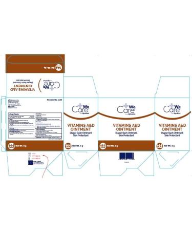 2 Boxes Dynarex Vitamins A & D Ointment 144 - 5g Packets | Skin Protectant, Diaper Rash Relief - Buy Online on GoSupps.com