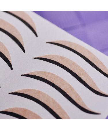 Adhesive Invisible Eyelid Tape Single Sided Natural Eyeliner Strips 50 Sheets Breathable Sticker - Buy Online on GoSupps.com
