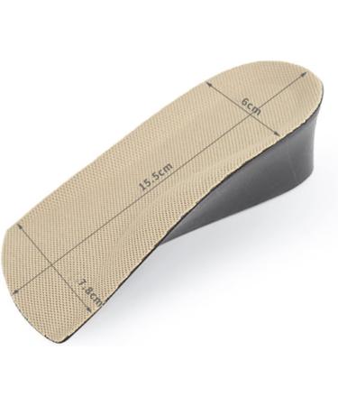 FRCOLOR PU Shoe Insoles - Heel Lift Inserts for Height Increase (3.5cm) | Invisible Shoe Pads for Men & Women | Boost Comfort & Support - Buy Online on GoSupps.com