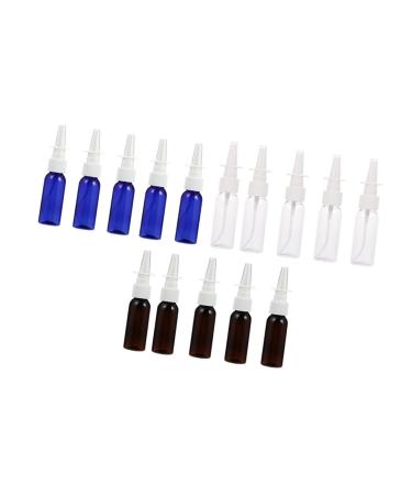 ADOCARN Spray Bottles 15pcs Refillable Mist Bottles Container Travel for Liquid and Fine Head Nasal Cosmetics Compact Spray Sprayers Empty Practical Women Bottle Men Atomizers Sprayer