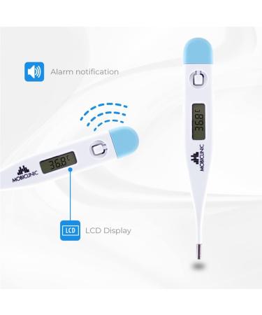 Mobiclinic Medical Thermometer TH-02 European Brand Memory Function Digital Thermometer for Armpits Oral and - Buy Online on GoSupps.com