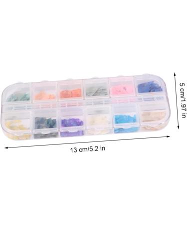 DOITOOL 3 Boxes Nail Art Decor Glass Ornaments Nail Art Craft Rhinestone Nail Art Supplies Nail Decorations for Nail Art Dimonties Gems Nail Rhinestones Nail Ornament Shell Accessories - Buy Online on GoSupps.com