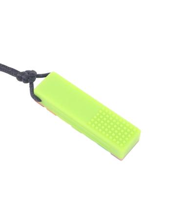 Baby Teether Necklace - 5 Colorful Low Temp Resistant Silicone Pendants for Boys (Green) - Buy Online on GoSupps.com