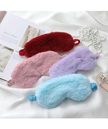 Adjustable Satin Sleep Mask for Men & Women - Comfortable Blackout Eyeshade (2 Pack Random Colors) - Perfect for Restful Sleep - Buy Online on GoSupps.com