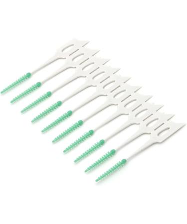 Buy 40pcs Soft Clean Interdental Dental Floss Brushes - Best Oral Care Tool for Healthy Teeth - Buy Online on GoSupps.com