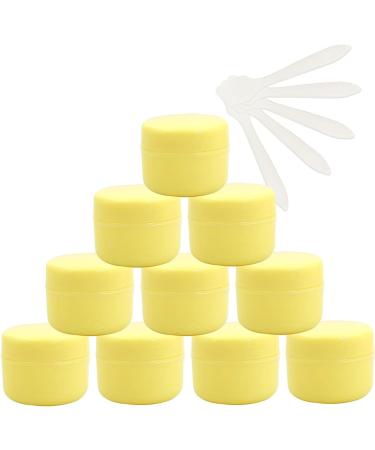 empty jars with lids cosmetic jar B0CL9K7SRC12 PC Empty 50ml Pink Plastic Cosmetic Jars with Screw Lid 50g Small Pot with Inner Linner for Cosmetic Travel Gel Lip Balm + 5X Spatula (Color : Roze S (