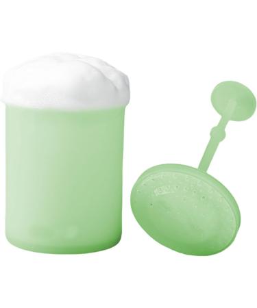 Cleansing Foam Foam Maker for Facial Cleansing Facial Cleanser Foam Bottle Bubble Foamer - Ergonomic Facial Cleansing Device Skin Care Cleaning Foam Maker for Travel Household Green - Buy Online on GoSupps.com