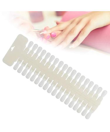 Nail Gel Display Cards - 36 Double-Sided Tips for Color Training & Display | Natural Color Nail Tip Cards - Buy Online on GoSupps.com