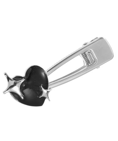 minkissy Hair Accessories Hair Clips Hair Toppers Hair Accessories for Girls Hair Pin Heart Barrettes Small Hair Barrettes Star Clips Hair Clamps Student Metal Heart-shaped Hairpin