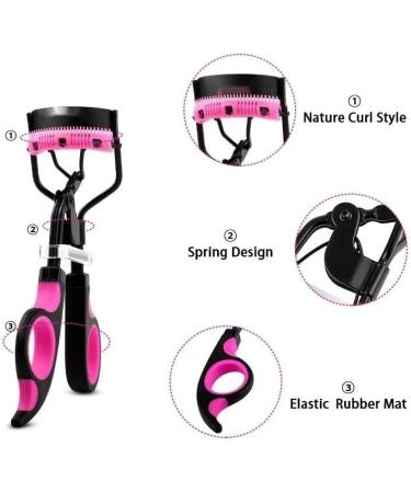 Effortless Lash Curler: Instant Eye-Opening Effect Easy-to-Use Eyelash Curling Tool-Design for Home & Travel(TL-JMJ-1) - Buy Online on GoSupps.com