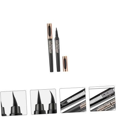 Healeved 4 Pcs Makeup Eyeliner Waterproof Eyeliner Essence Smudge Proof Eyeliner Makeup Pens Abs Shell 1 count (Pack of 1) As Shownx2pcs - Buy Online on GoSupps.com