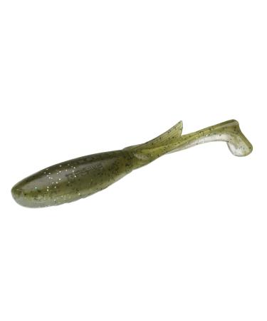 13 FISHING - My Name's Jeff - Soft Plastic Paddle Tail Swimbaits - 4 - 1/4oz - 5 Baits Per Pack Glitter Bomb