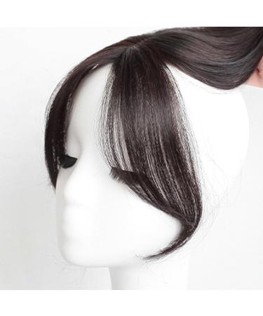 Clip-In Synthetic Bangs for a Natural Look - Pony Hair Fringe Parts (4# Black) - Buy Online on GoSupps.com