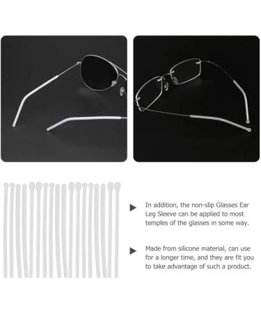 Tehaux Glasses Leg Covers - 12 Pairs of Durable Glasses Ear Pads for Comfort & Style - Buy Online on GoSupps.com