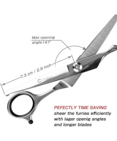 Professional Stainless Steel Dog Cups & Eye Cutters - Pet Care Tools | 17x6.6 cm - Buy Online on GoSupps.com